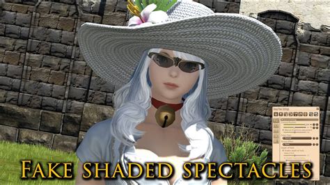 oval reading glasses ffxiv|ffxiv false spectacles.